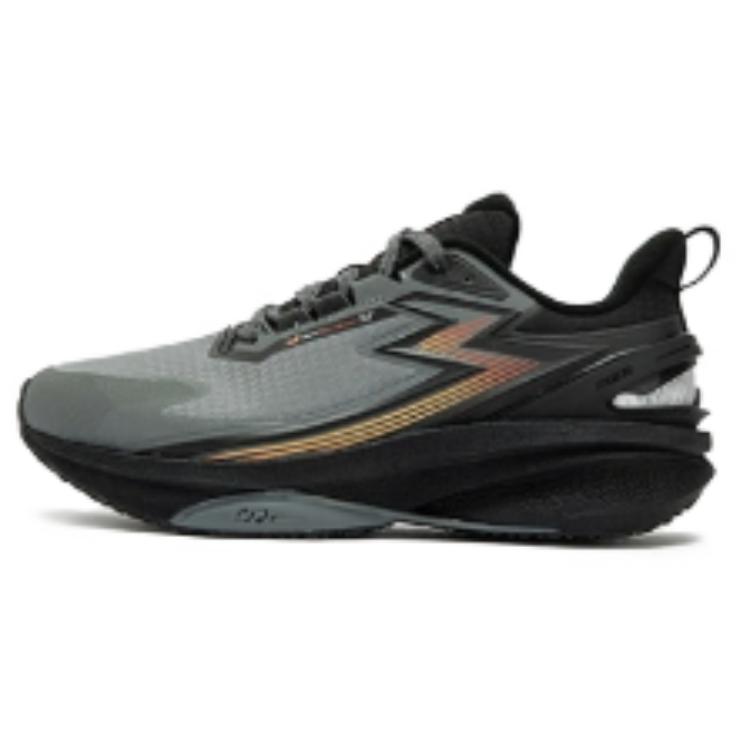 361° Rain Screen Slip Resistant Abrasion Resistant Low top Casual Running Shoes Men’s Gray Black