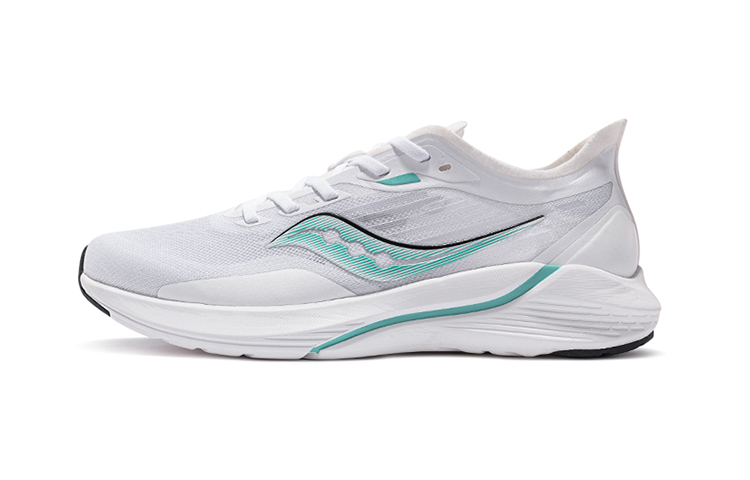 Saucony Humming Hummingbird 2 Fabric Cushioning Abrasion Resistant Breathable Lightweight Low top Running Shoes Men's