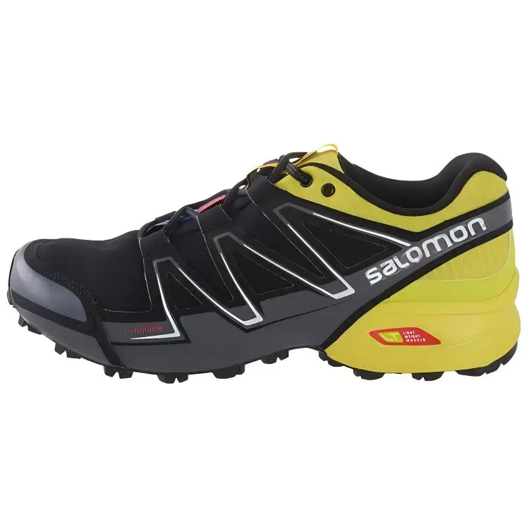 SALOMON CROSS Soft And Comfortable Slip Resistant Abrasion Resistant Low top Running Shoes Men's Black