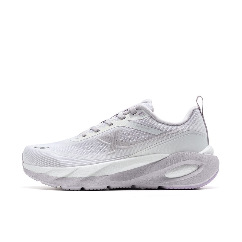 XTEP Lingbu 2 Cushioning Rebound Low top Running Shoes Women’s Purple White