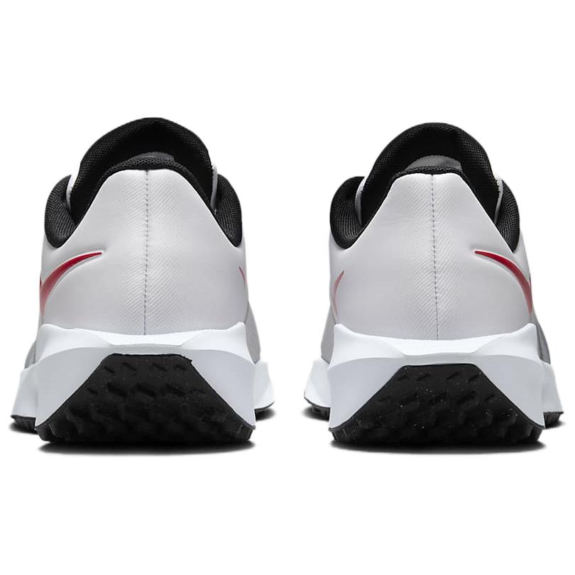 Nike Infinity G Comfortable And Lightweight Abrasion Resistant Breathable Low top Golf Shoes Unisex White Red