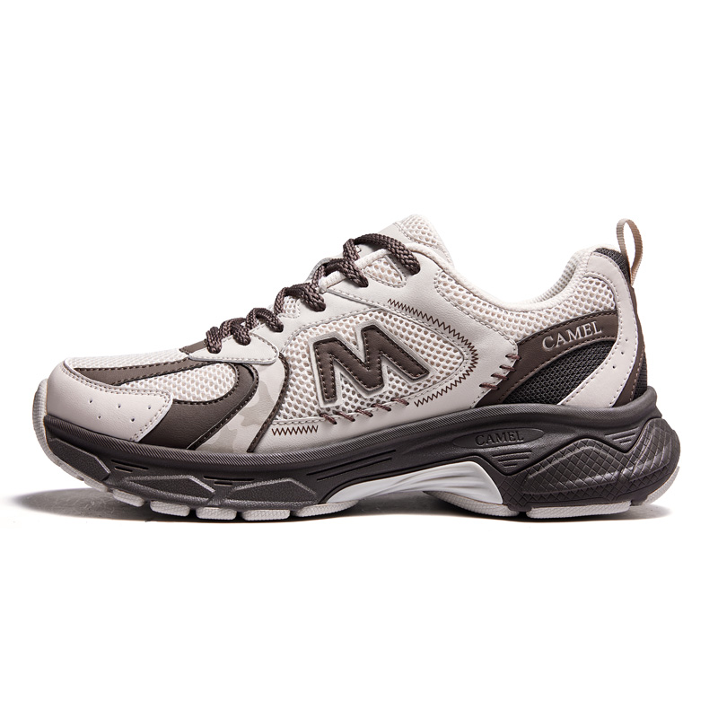 CAMEL Cushioning Slip Resistant Abrasion Resistant Low top Running Shoes Men’s