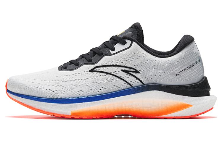 Anta Cushioning Slip Resistant Abrasion Resistant Low top Casual Running Shoes Men’s White Black