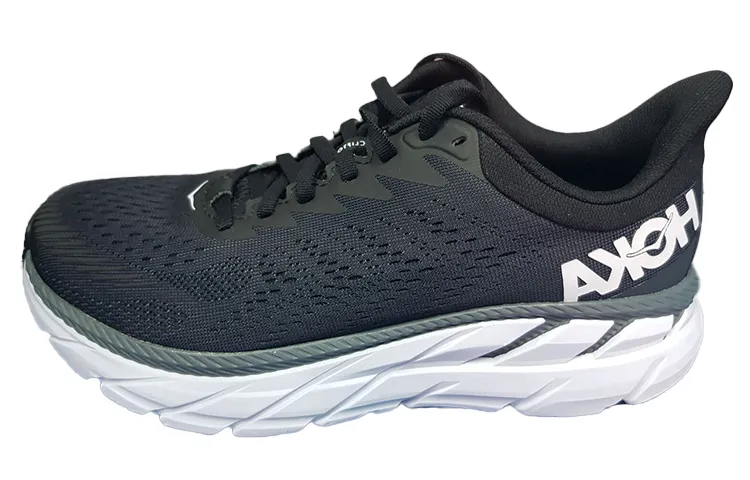 HOKA ONE ONE Clifton 7 Low 'Black White'