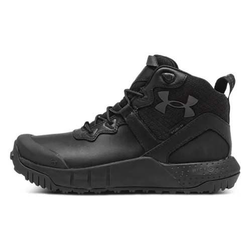 Under Armour Micro G Valsetz Mid Leather 'Black Jet Grey'