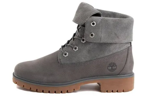 Timberland Roll Top Outdoor Boots Women's Gray