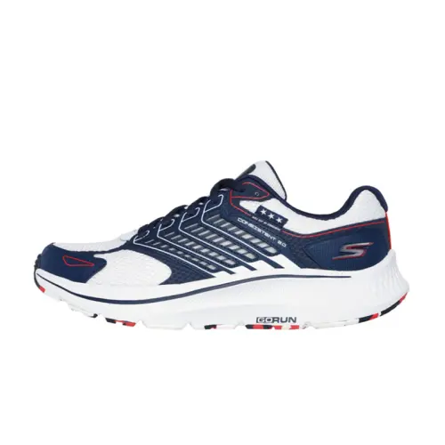 Skechers Go Run Consistent 2.0 Abrasion Resistant Low top Running Shoes Men's Blue