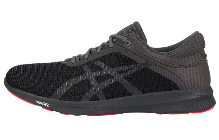ASICS Fuzex Running Shoes Men's Low Top Black