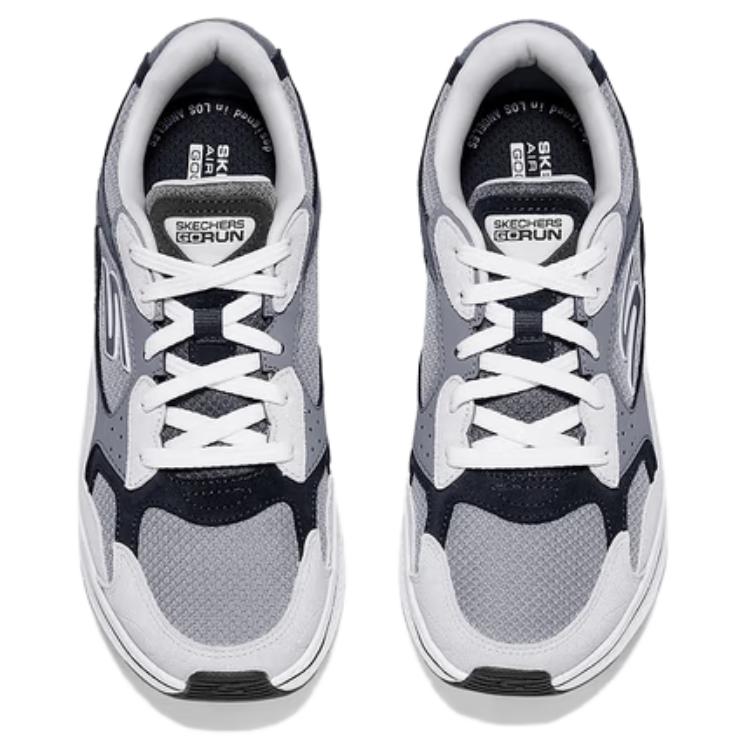 Skechers Women’s GO Textile, Synthetic Leather Low top Running Shoes Women’s Gray