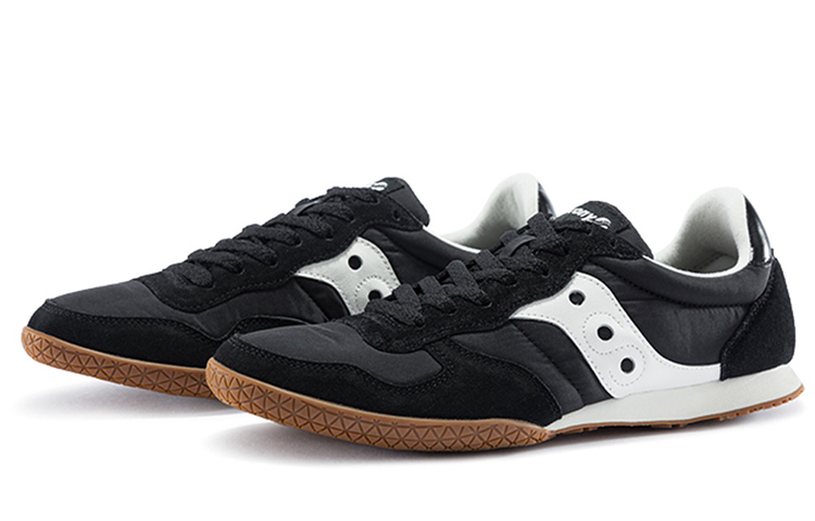 Saucony Bullet Textile, Synthetic Leather Cushioning Slip Resistant Abrasion Resistant Breathable Low top Running Shoes