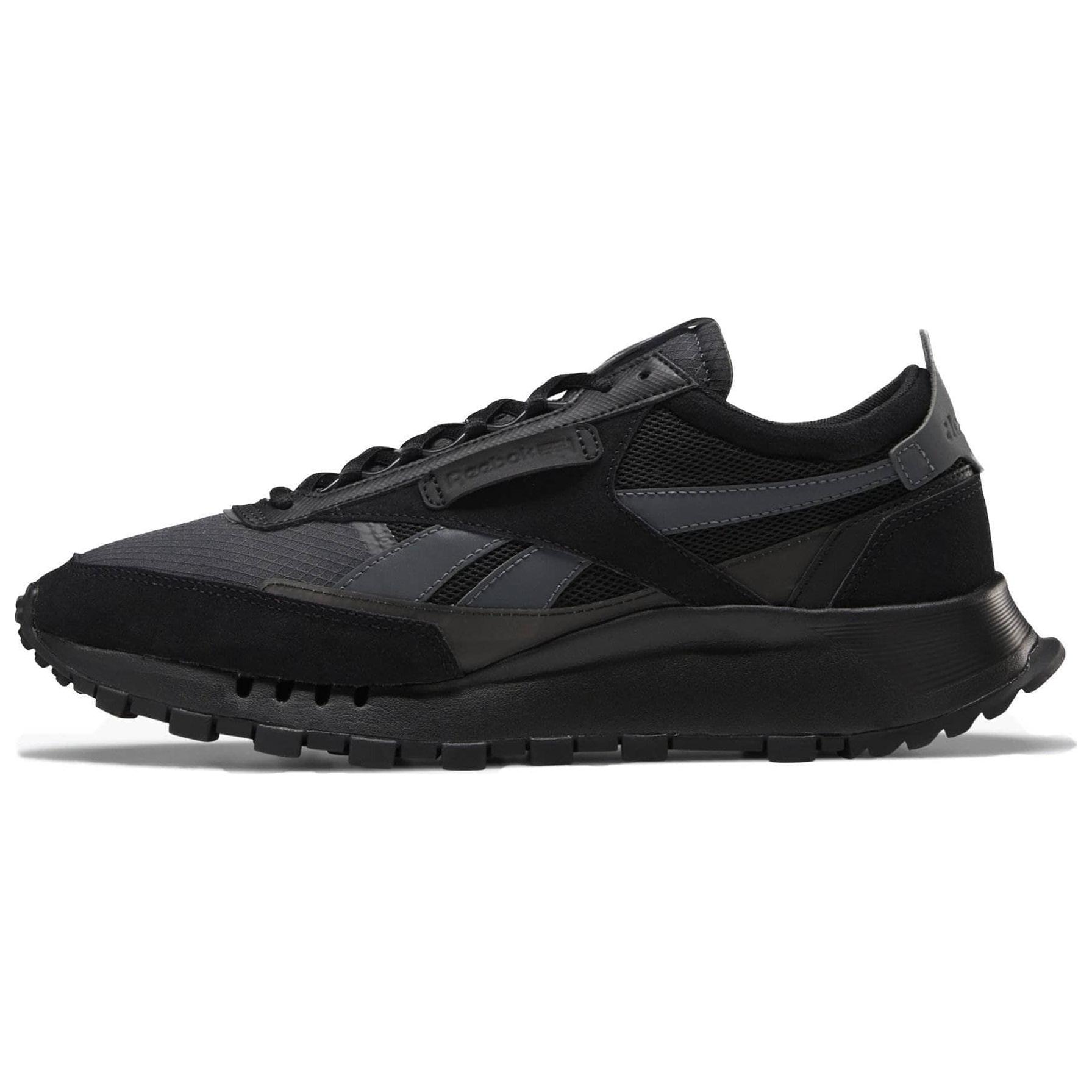 Кроссовки Reebok Classic Leather (черные)