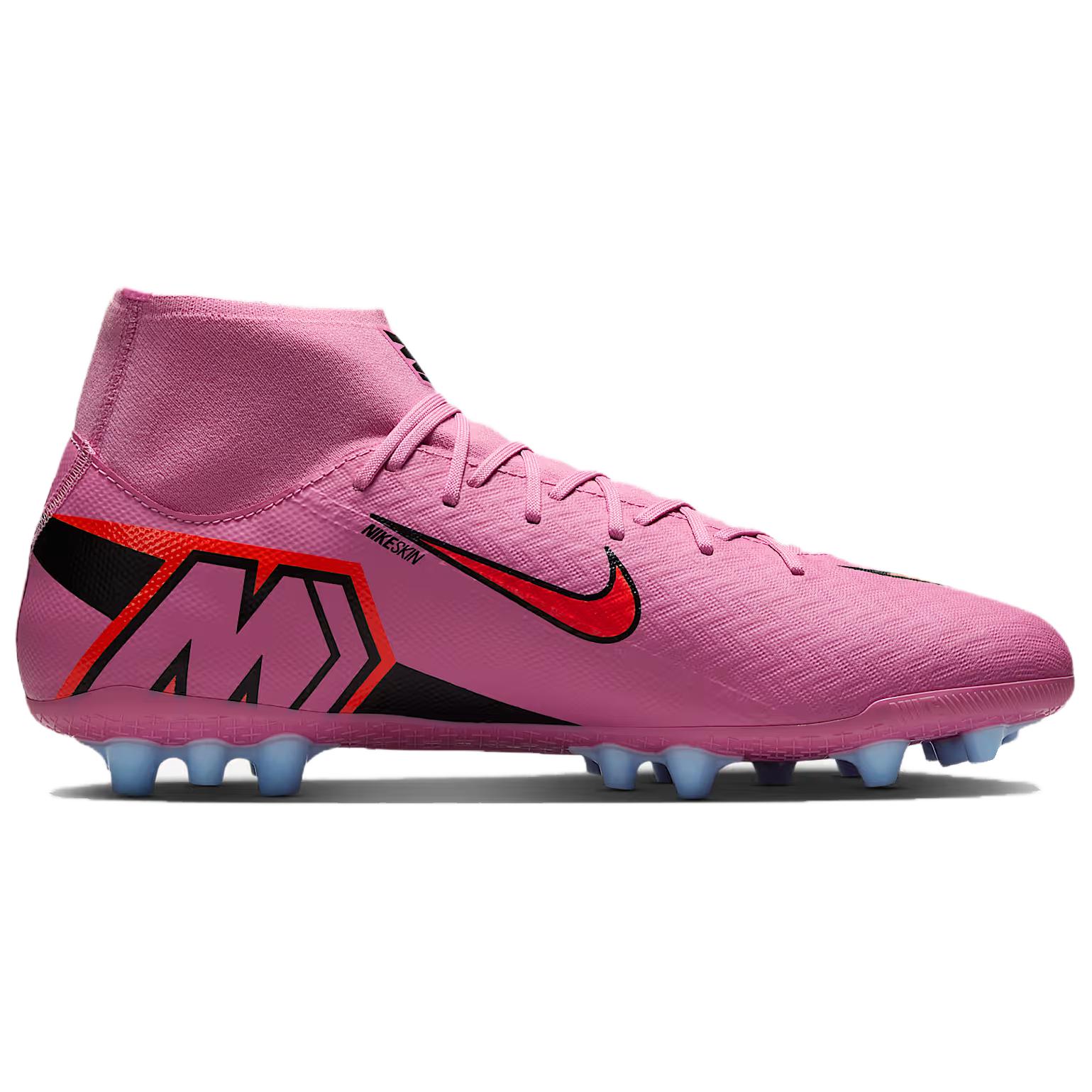 Nike Mercurial Superfly 10 AG Artificial Ground Soccer Shoes Men’s Pink Purple