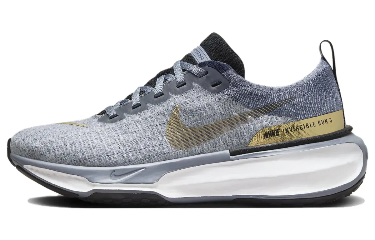 Nike ZoomX Invincible 3 Ashen Slate Metallic Gold Women's