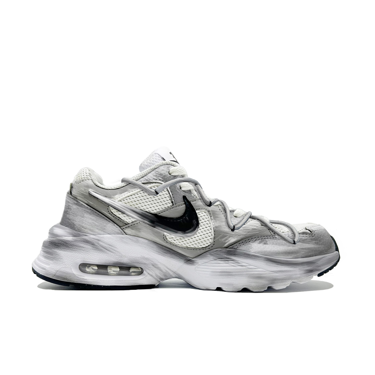 Nike Air Max Fusion Low top Running Shoes Men’s Gray