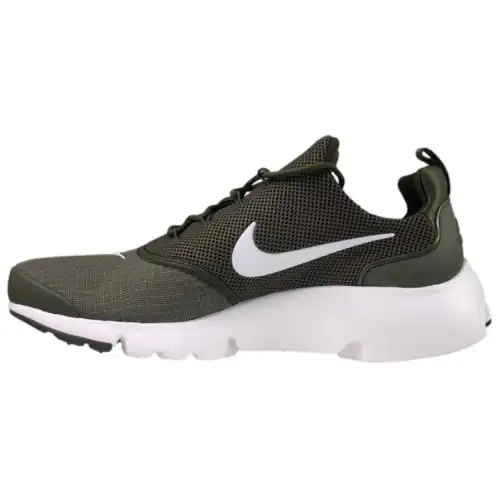 Nike Presto Fly Slip Resistant Low top Casual Running Shoes Men's Dark Green