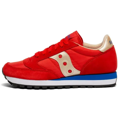 Saucony Jazz Original Running Shoes Women's Low Top Red/Blue/White