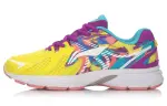 Li Ning Textile, Synthetic Leather Abrasion Resistant, Slip Resistant, Cushioned, Breathable Low top Running Shoes