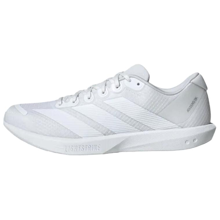 Adidas Adizero BK Fabric Low top Casual Running Shoes Unisex White Silver