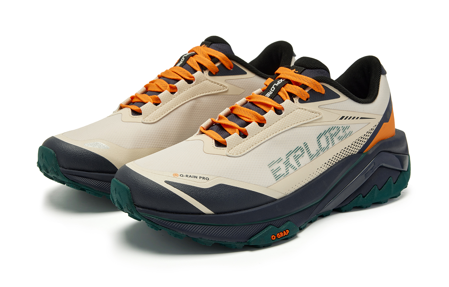 QIAODAN Swiftlet 5.0 Cushioning Slip Resistant Abrasion Resistant Waterproof Support Balance Rebound