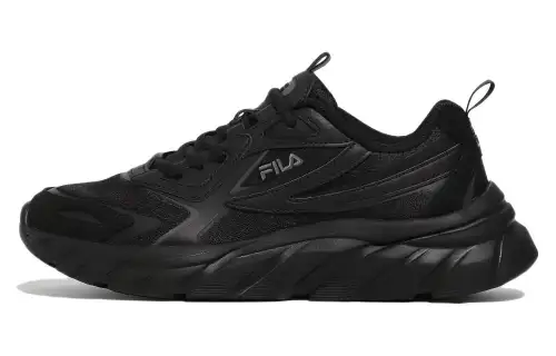 FILA Cushioning Low top Running Shoes Unisex Black