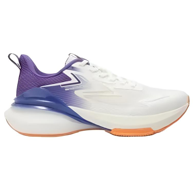361° Comfortable And Breathable Abrasion Resistant Abrasion Resistant Low top Running Shoes Men’s White Purple