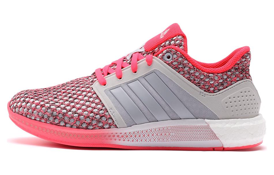 Adidas Comfortable Cushioning, Wear Resistant Low top Running Shoes Women’s Gray Red