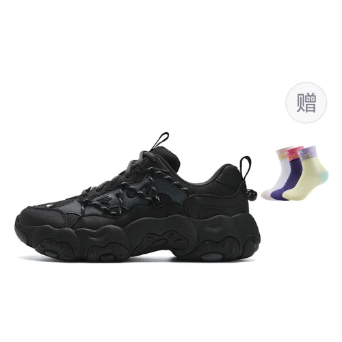 FILA FLUID 6 Low top Casual Shoes Women's Shadow Black Gray