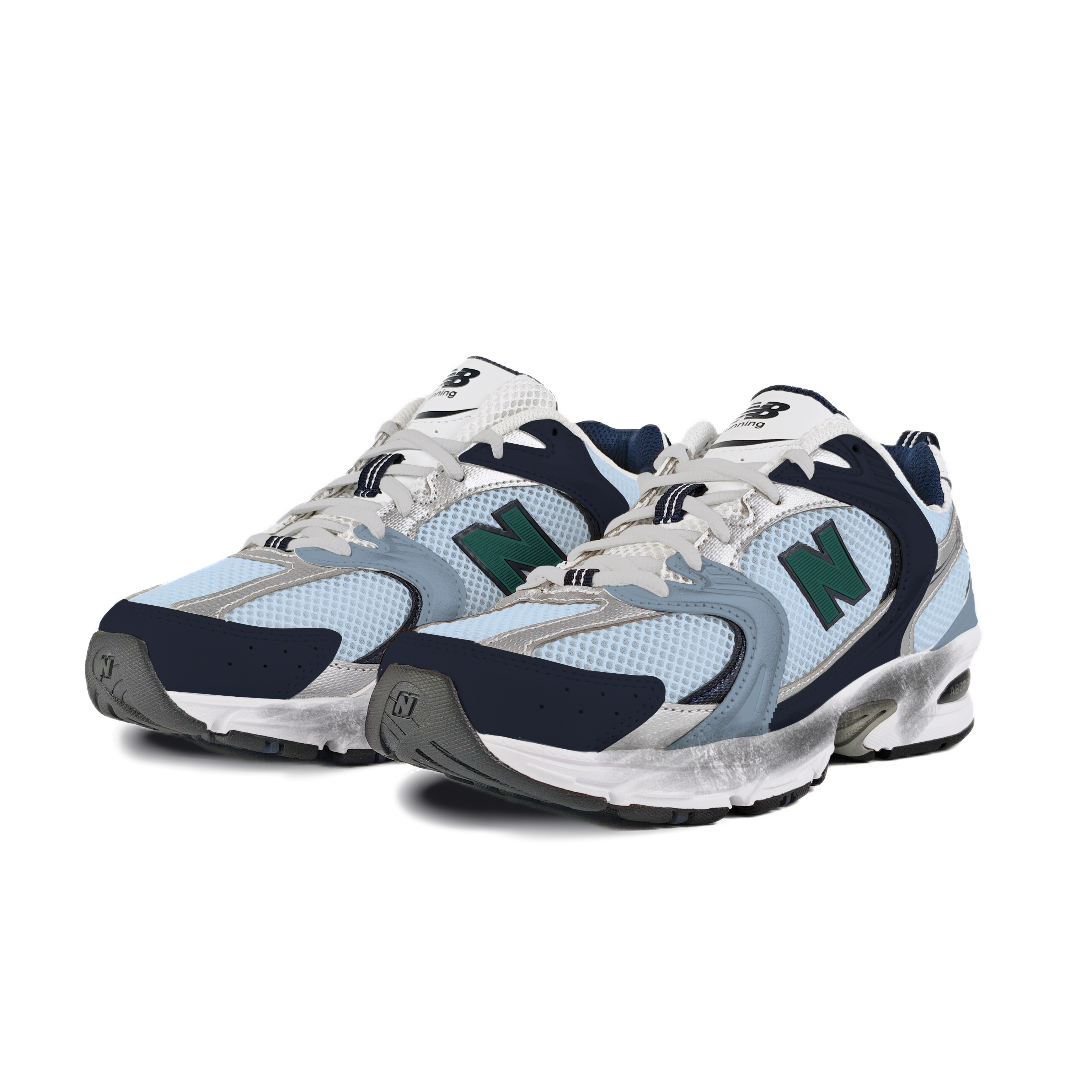 New Balance NB 530 Low top Running Shoes Unisex Blue Green