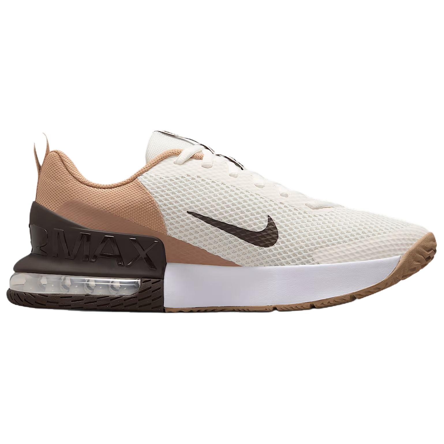 Nike Air Max Alpha Trainer 6 Abrasion Resistant Low top Running Shoes Men’s Brown White