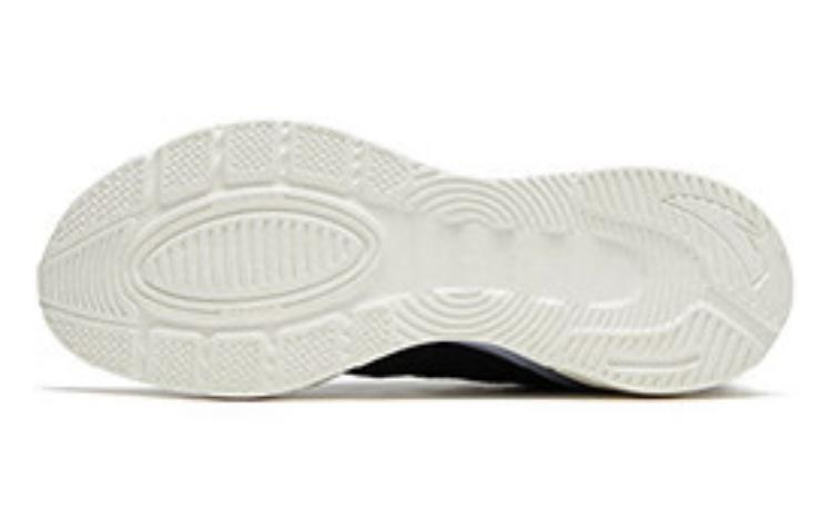 Anta Cushioning Slip Resistant Low top Running Shoes Women's Black White