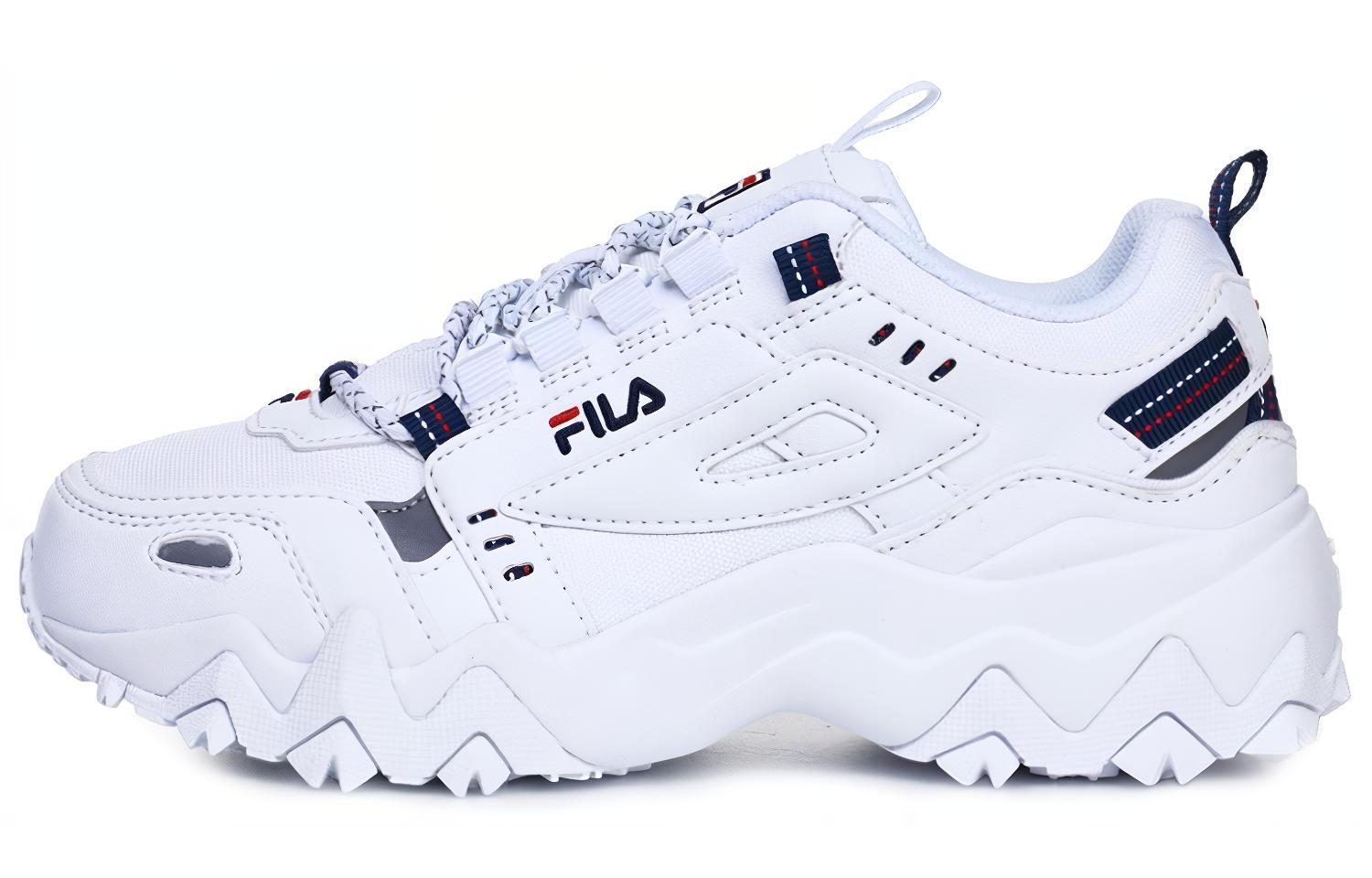Кроссовки Fila Oakmont (бело-черные) — Белыйчёрный — фото 1