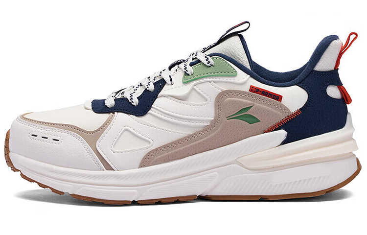 361° Comfortable And Trendy Slip Resistant, Abrasion Resistant, Lightweight Low top Running Shoes Men’s White Umber