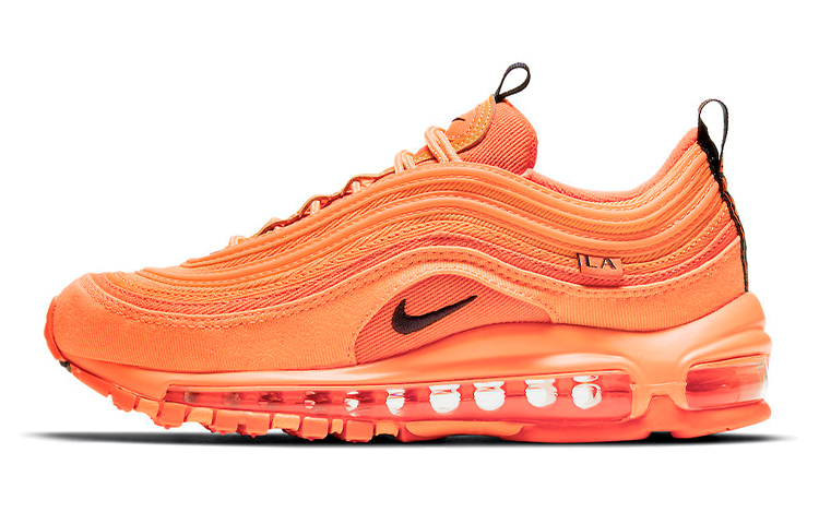 Женские кроссовки Nike Air Max 97 Los Angeles (оранжевые) — фото 1