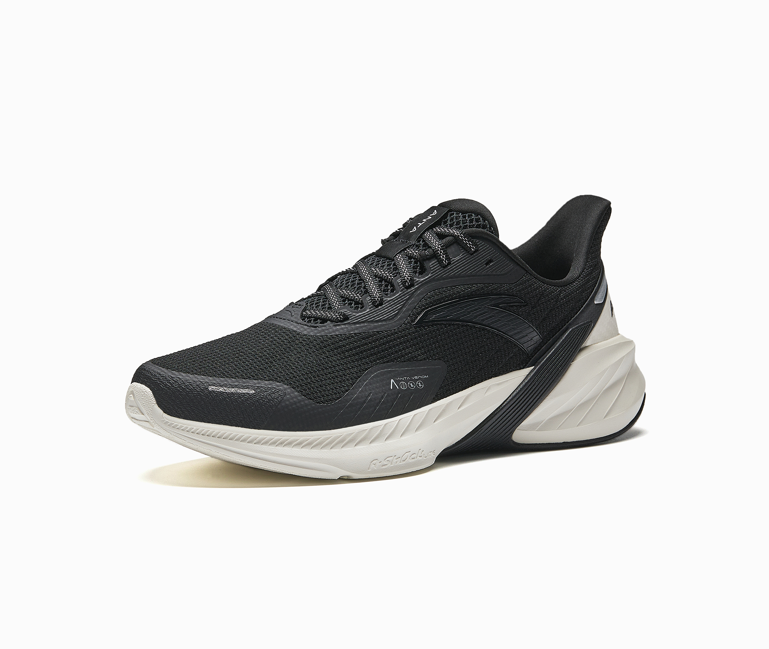 Anta DuCi4 Slip Resistant Abrasion Resistant Support Low top Long Distance Running Shoes Men’s