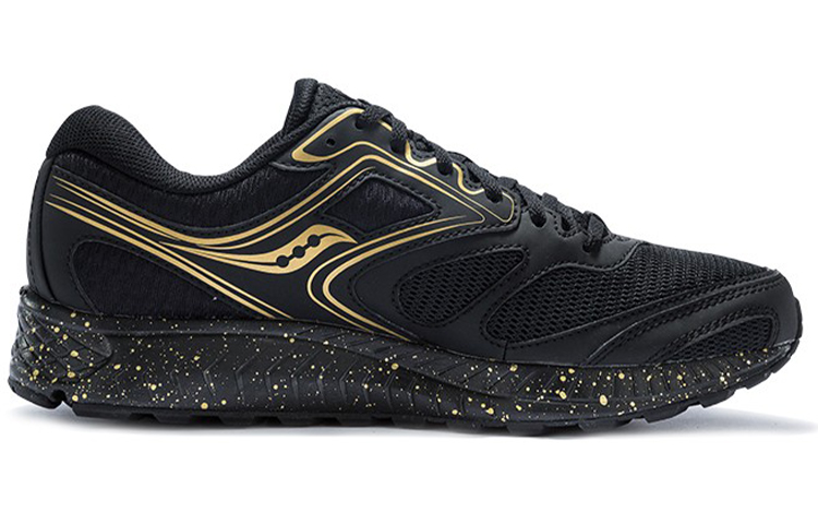 Saucony Cohesion 12 Low top Running Shoes Men’s Black Gold