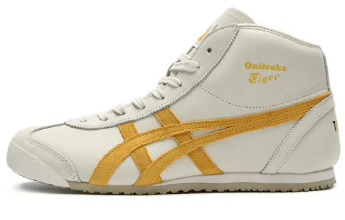 Onitsuka Tiger Onitsuka Tiger Comfortable Everyday Mid-top Casual Running Shoes Uniform for Men and Women Milky White