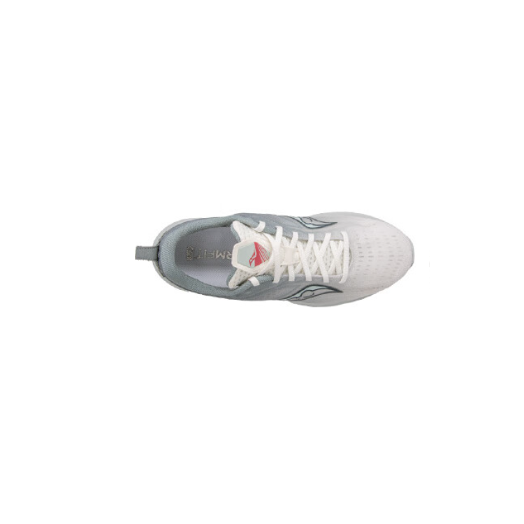 Saucony Kinvara Essence 13 Slip Resistant Abrasion Resistant Low top Running Shoes Unisex White Gray