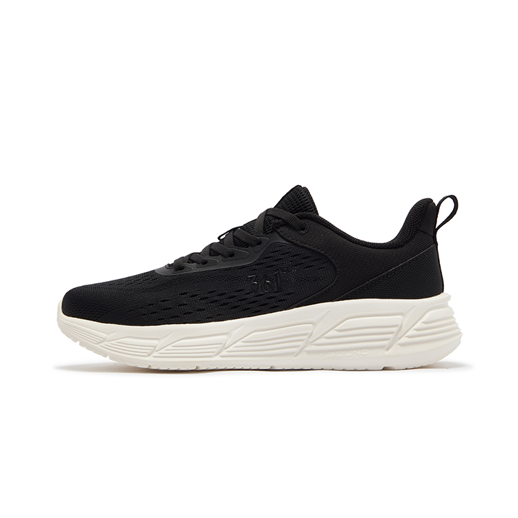 361° Slip Resistant, Abrasion Resistant, Breathable Low top Running Shoes Women’s Black White