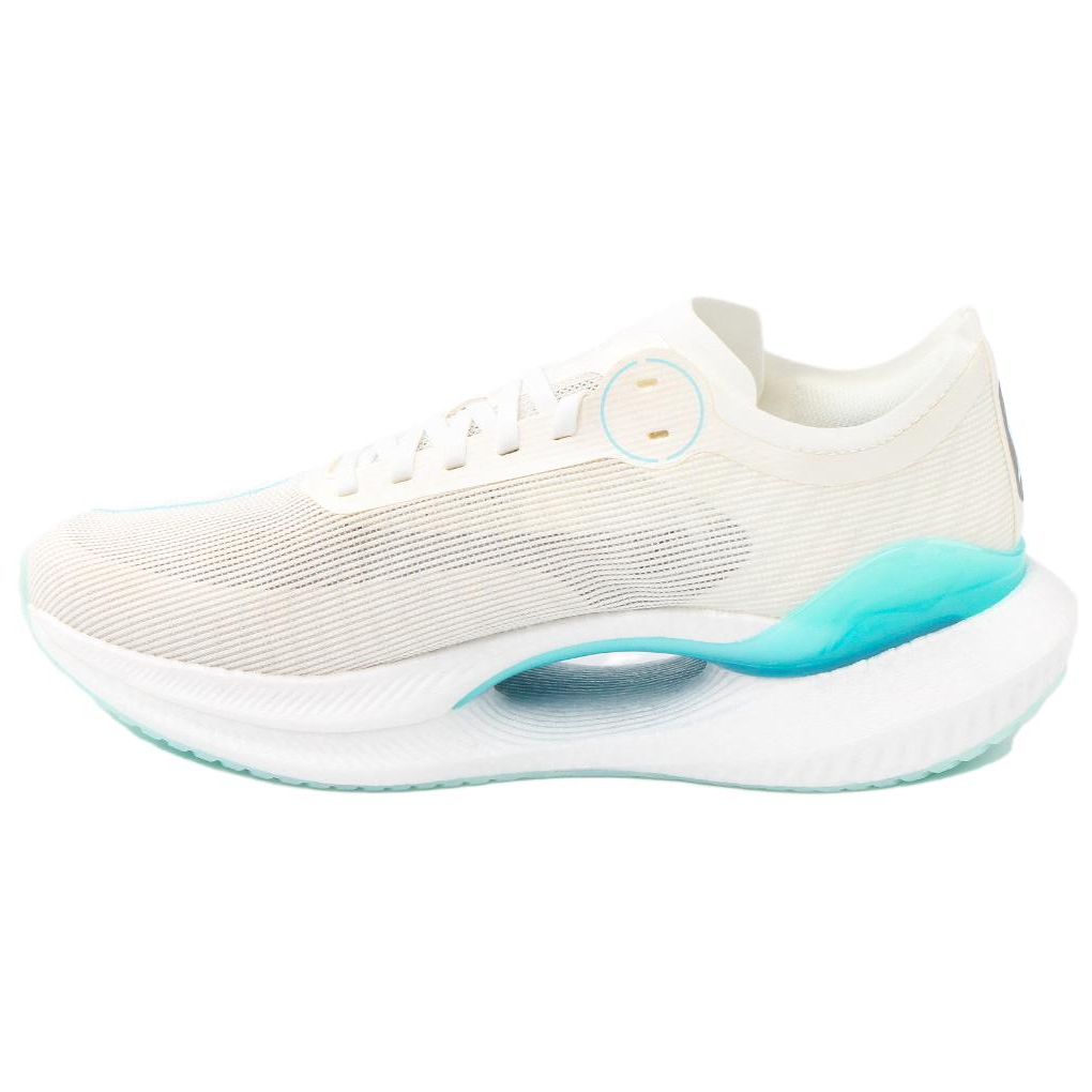 Li Ning Shadow 2 Essential Cushioning Rebound Low top A GRIP PRO Running Shoes Men's White Blue