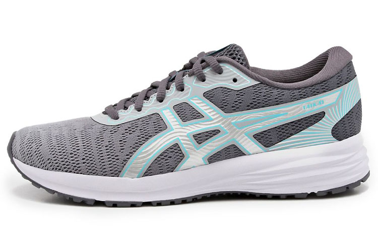 Asics Taikai Fabric Low top Running Shoes Women's Gray Blue