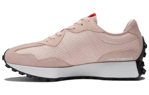 New Balance NB 327 Comfortable Low top Running Shoes Unisex Pink Black