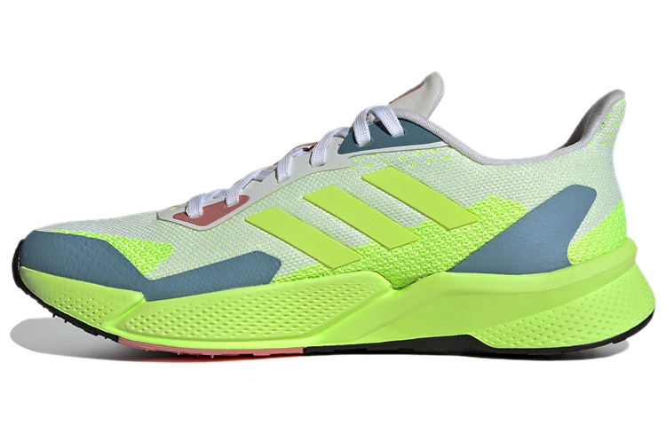 Adidas X9000l2 Low top Running Shoes Women's Yellow Blue