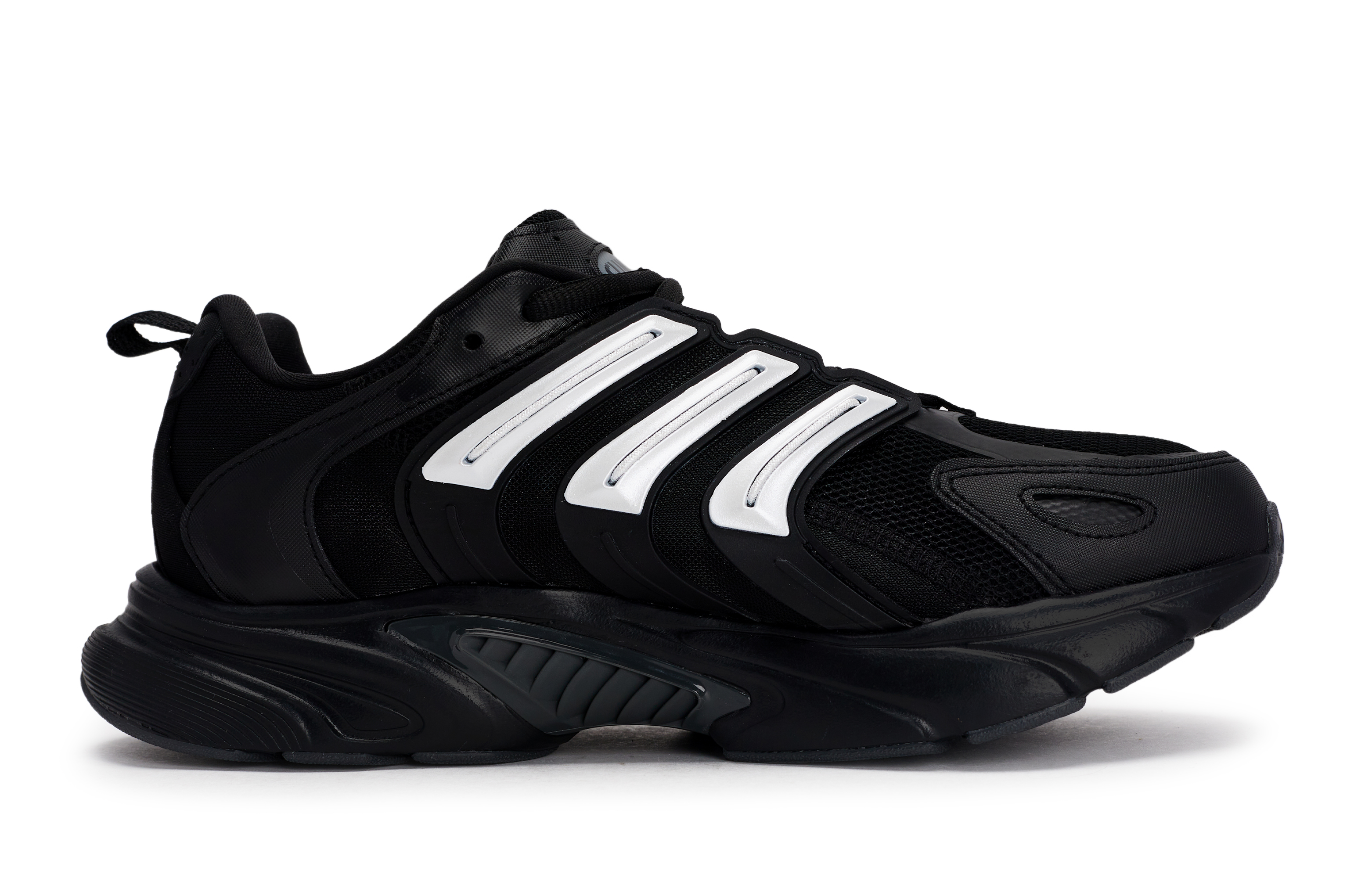 Adidas CLIMACOOL BOUNCE Slip Resistant Abrasion Resistant Low top Running Shoes Unisex Black Silver