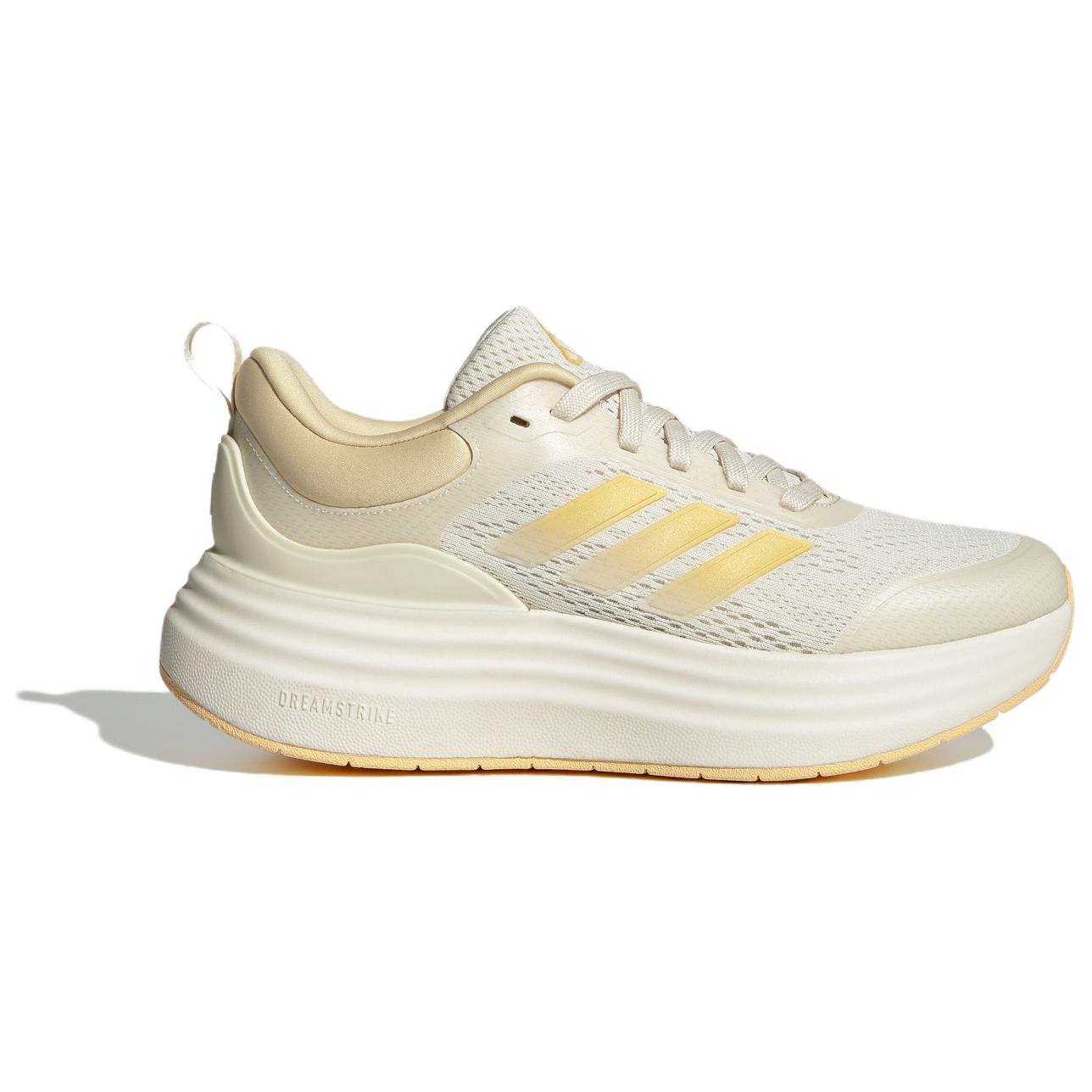 Adidas NORA SHELL Fabric Low top Casual Running Shoes Women’s Light Yellow