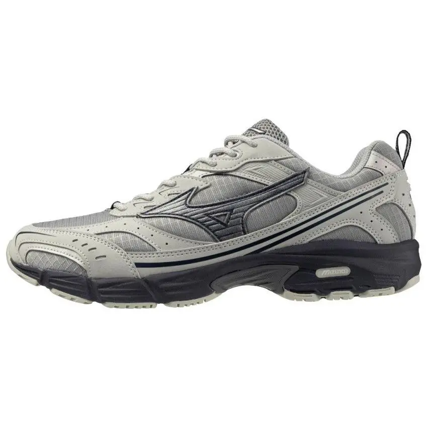 Mizuno Slip Resistant Abrasion Resistant Low top Casual Shoes Men's Gray
