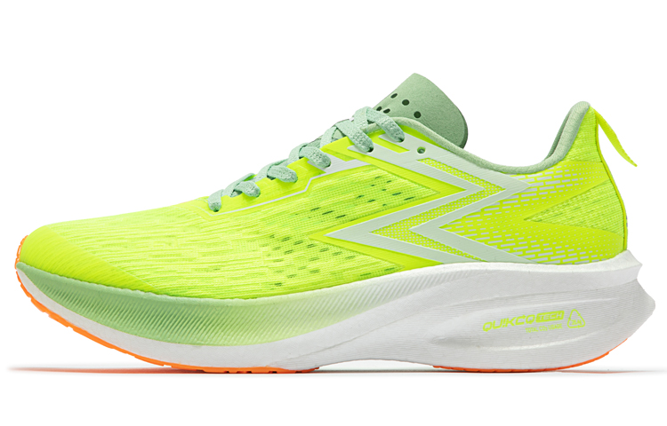361° Flame ET Mesh, Textile Low top Running Shoes Unisex Yellow Green