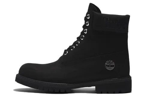 Timberland Premium 6 Inch Waterproof Boots 'Black Waterbuck'