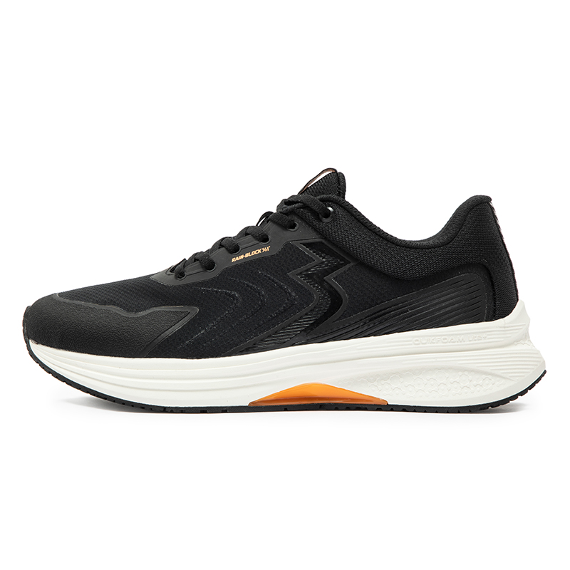 361° Cushioning Slip Resistant Abrasion Resistant Low top Casual Running Shoes Men’s Black White