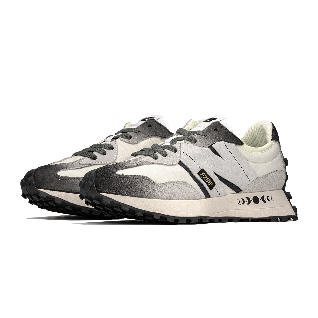 New Balance NB 327 Abrasion Resistant Abrasion Resistant Low top Running Shoes Unisex Gray White