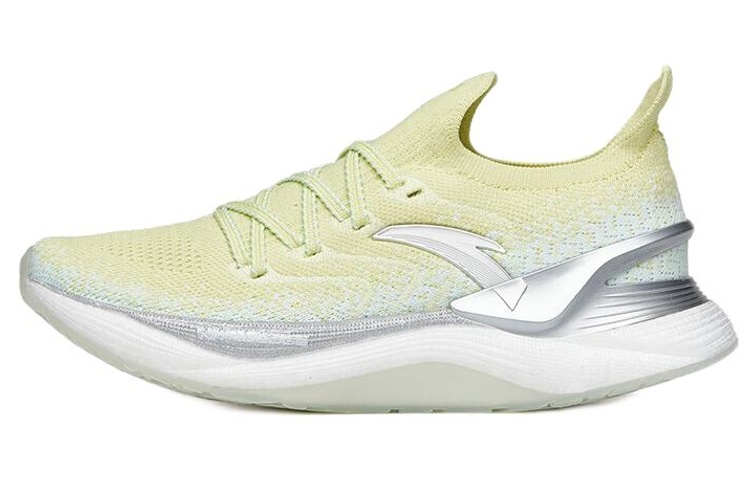 Anta Chuang 2.0 Pro Lightweight Low top Running Shoes Women's Yellow White